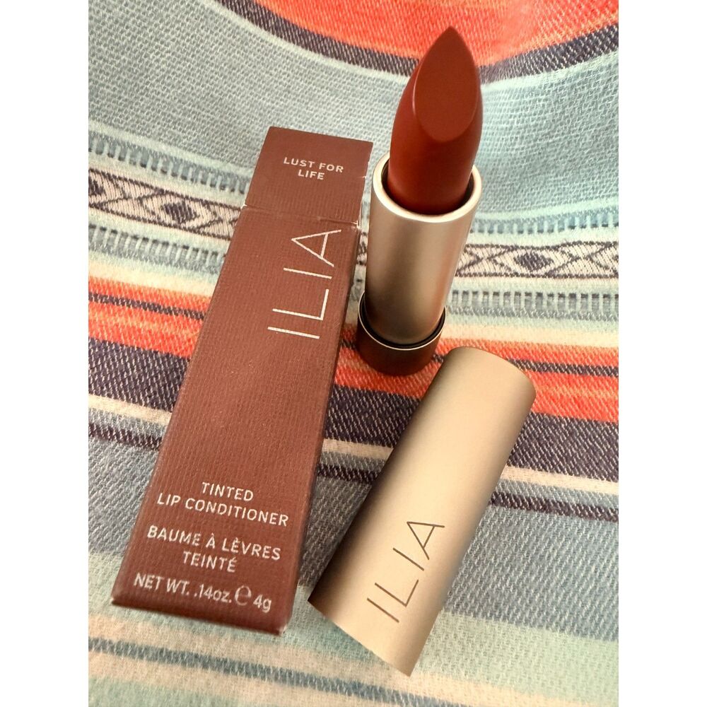 NIB ILIA Tinted Lip Conditioner in Lust for Life